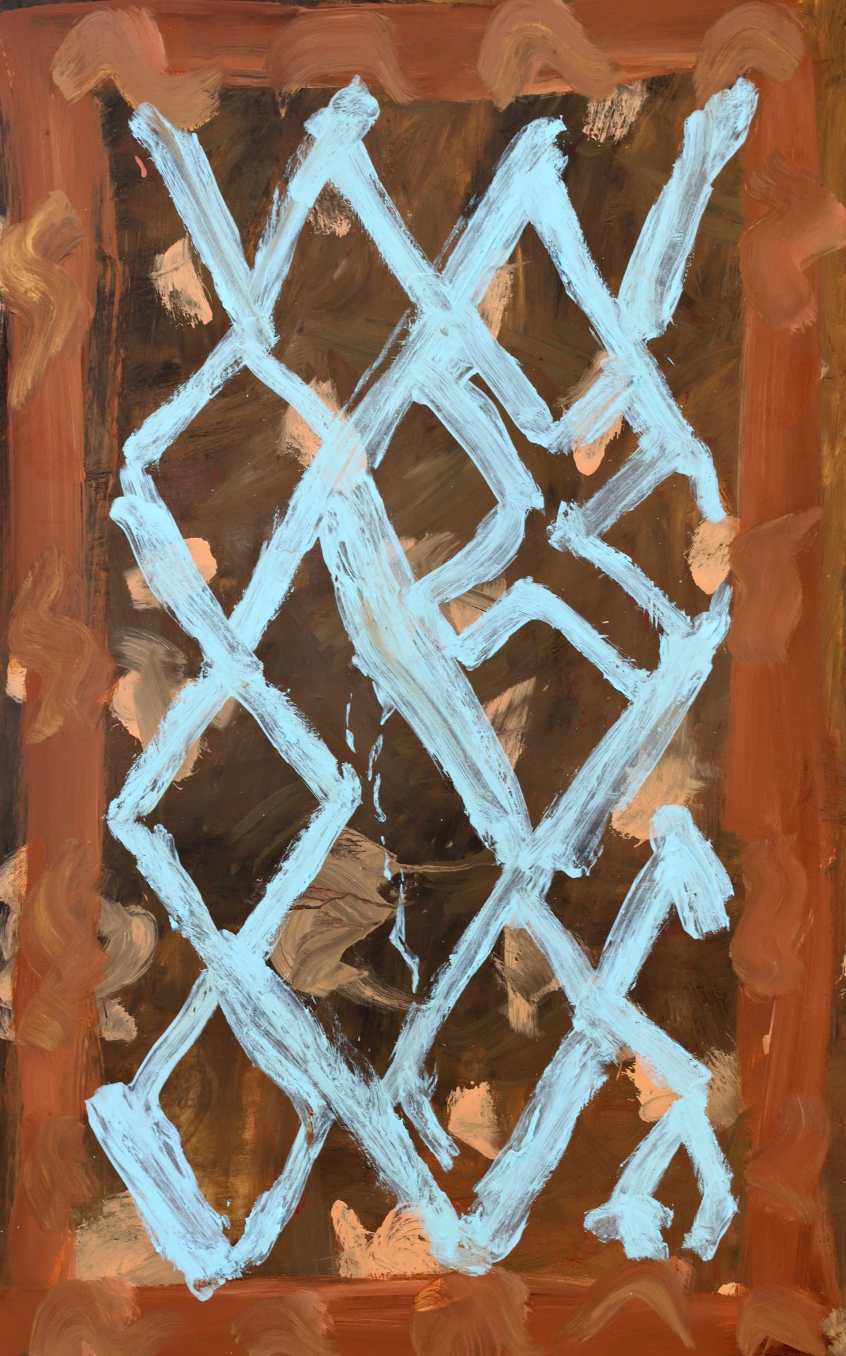 It's antique, don't be fooled 56x90 cm 2022 oil on canvas